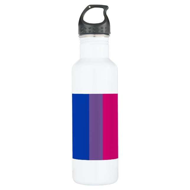 Proud Bisexual Water Bottle (Front)