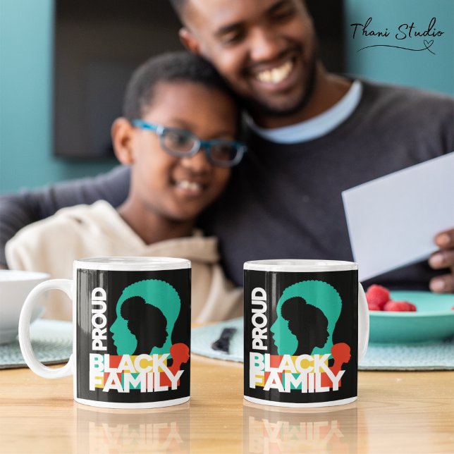 Proud Black Family Black History Month  Coffee Mug (Creator Uploaded)