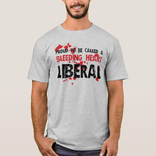 Proud Bleeding Heart Liberal T-Shirt