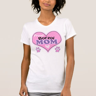 Proud Borzoi Mom T-Shirt