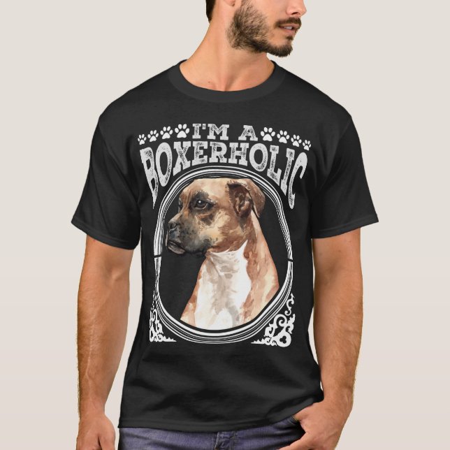 Proud Boxer Dog Owner Puppy T-Shirt (Front)