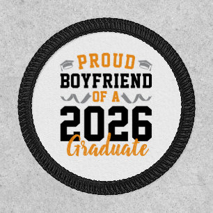 Proud Boyfriend of A 2026 Graduation Party Custom Patch