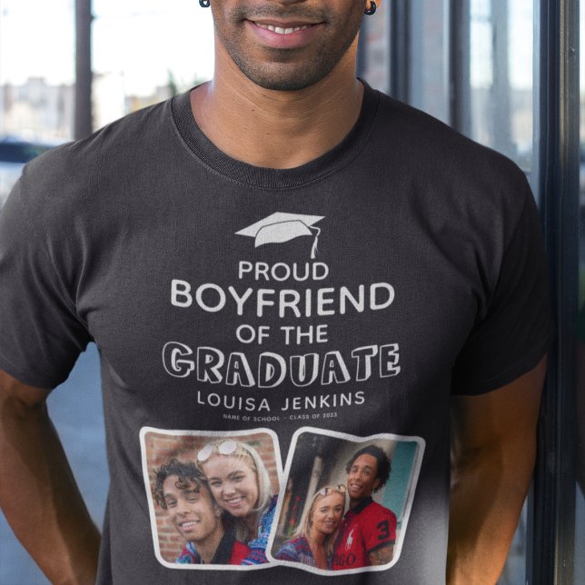 Proud Boyfriend of the Graduate Graduation T-Shirt (Creator Uploaded)