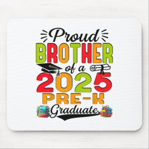 Proud Brother Of 2025 Pre-k Graduate Father’s Day Mouse Pad