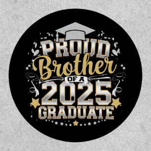 Proud Brother Of A 2025 Graduate Graduation Patch