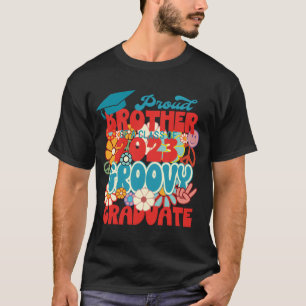 Proud BROTHER of a Class of 2023 Graduate Retro T-Shirt