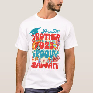 Proud BROTHER of a Class of 2023 Graduate Retro T-Shirt