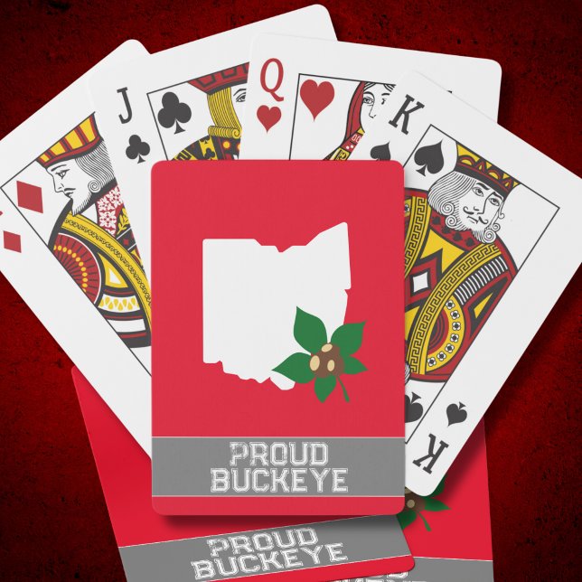 Proud Buckeye Ohio Poker Cards (Creator Uploaded)