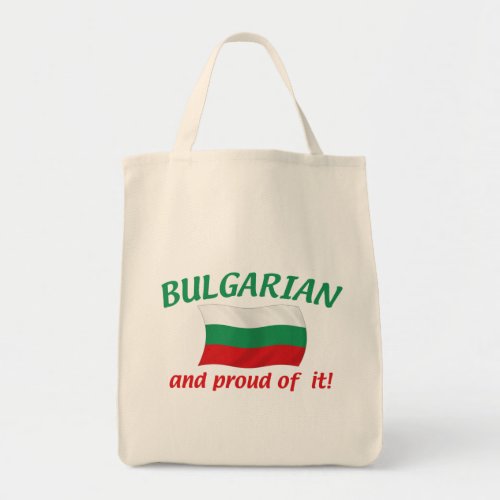 Proud Bulgarian Tote Bag