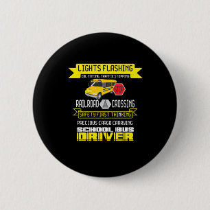 Proud Bus Driver Button