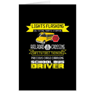 Proud Bus Driver Card