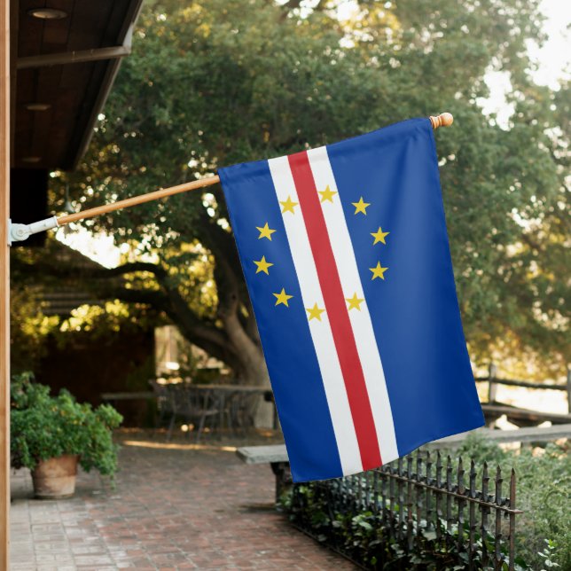 Proud Cabo Verde Flag Design (In SItu)