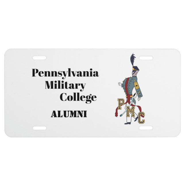 * PROUD CADET PMC ALUMNI PLATE (PERSONALIZE) (Front)