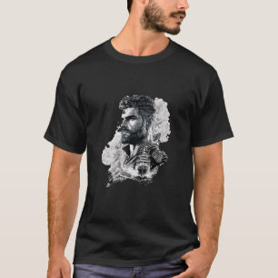 Proud captain and his ship, navy maritime T-Shirt