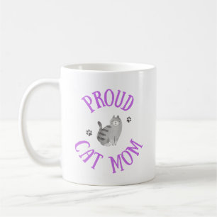 Proud Cat Mom Mug