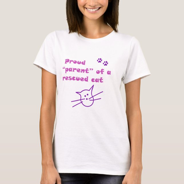 proud cat T-Shirt (Front)