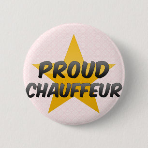 Proud Chauffeur Pinback Button