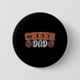 Proud Cheer Dad My Favorite Cheerleader Calls Me D Button