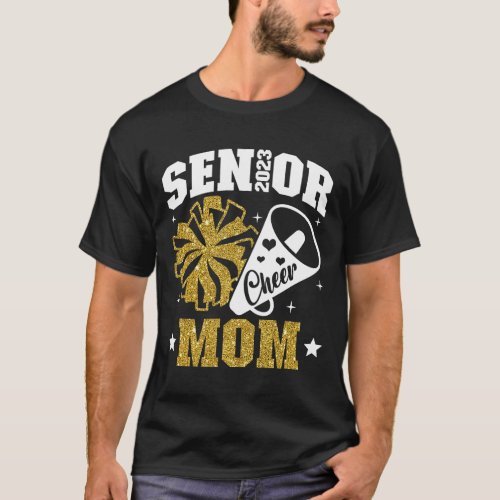 Proud Cheer Senior Mom Cheerleading Senior Mama 1 T_Shirt