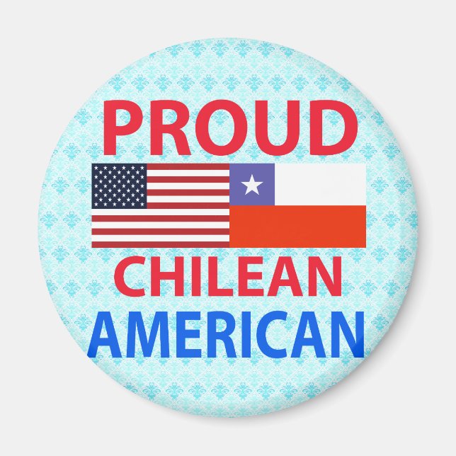 Proud Chilean American Magnet (Front)