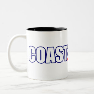 Proud Coast Guard Grandma Two-Tone Coffee Mug