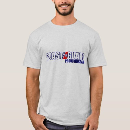 Proud Coast Guard Husband T_Shirt