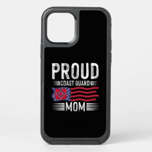 Proud Coast Guard Mom: Support Our Nation's Heroes OtterBox Symmetry iPhone 12 Pro Case