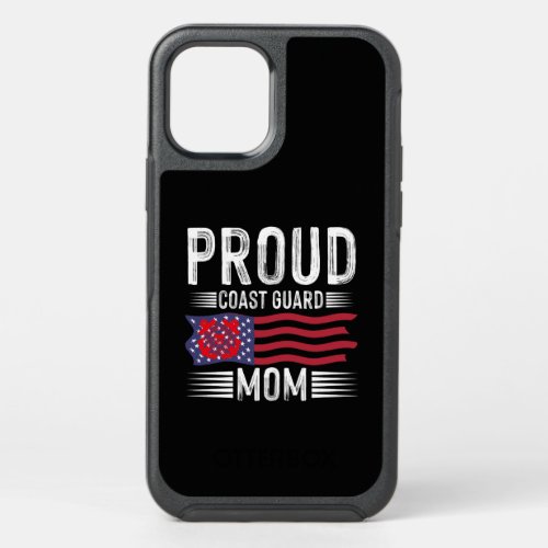 Proud Coast Guard Mom Support Our Nations Heroes OtterBox Symmetry iPhone 12 Pro Case