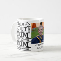 Proud Cool Scout Mom Photo Coffee Mug