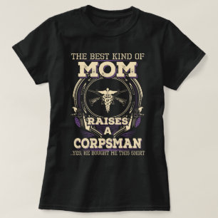 Proud Corpsman's Mom T-Shirt