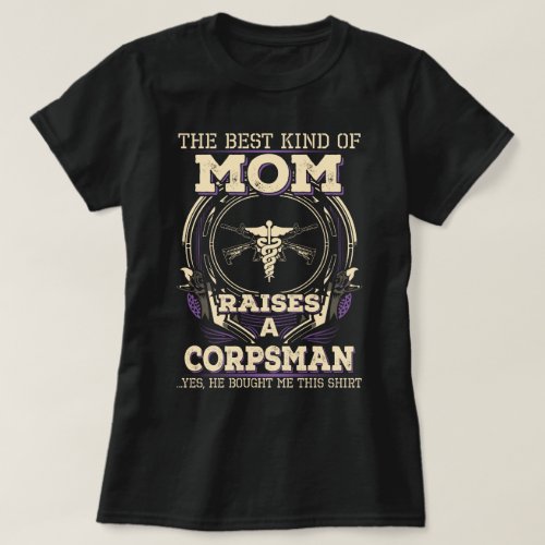 Proud Corpsmans Mom T_Shirt