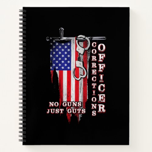 Proud Correctional Officer Notebook
