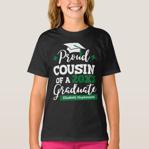 Proud Cousin of 2023 graduate family matching T_Shirt