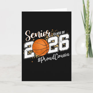 Proud Cousin Of A 2026 Senior Sketll Graduate  Card