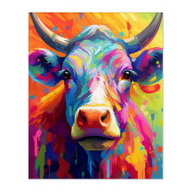 Proud Cow, the Epitome of Bovine Pride