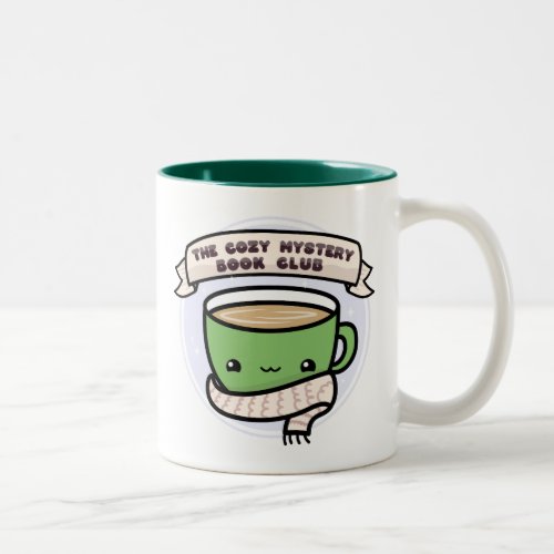 Proud Cozy Mystery Book Club Member Two_Tone Coffee Mug