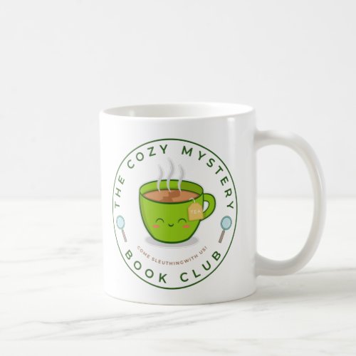 Proud Cozy Mystery Reader with the Cozy Book Club Coffee Mug