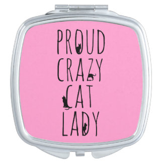 Proud Crazy Cat Lady Vanity Mirror