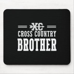 Proud Cross Country Brother Team Love Srit Cc Sibl Mouse Pad