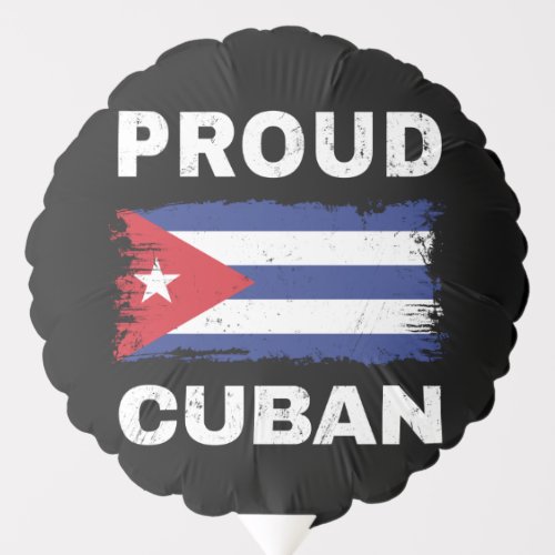 Proud Cuban Cuba Protests Balloon