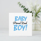 Proud Dad Baby Boy Gifts (Standing Front)