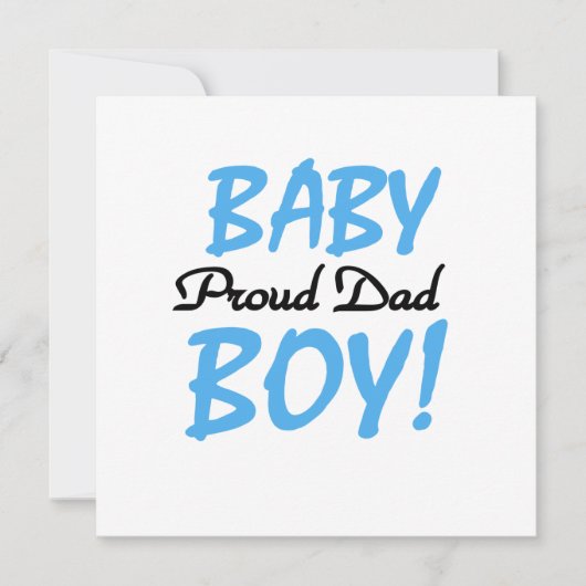 Proud Dad Baby Boy Gifts (Front)
