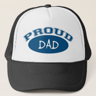 Proud Dad (Blue) Trucker Hat