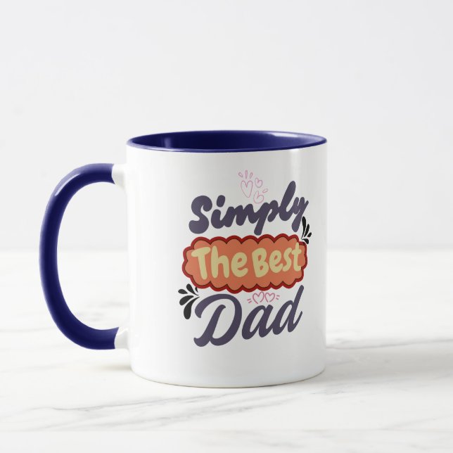Proud Dad Coffee Mug - Father’s Day Gift (Left)