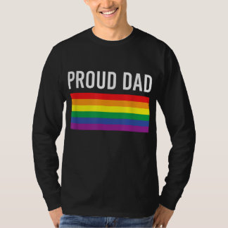Proud Dad - Gay Pride LGBTQ Father Parent T-Shirt