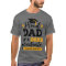 Proud Dad of a 2023 graduate black gold cap name