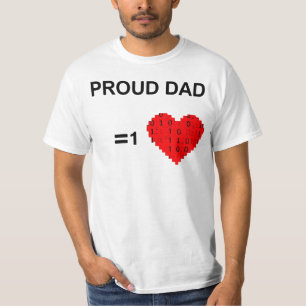 Proud Dad of a Brilliant Software Engineer T-Shirt