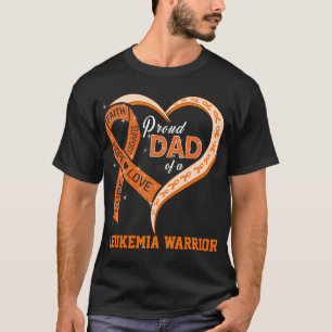 Proud Dad Of A Leukemia Warrior T-Shirt