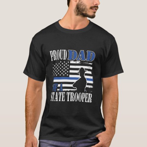 Proud Dad Of A Police Officer T_Shirt