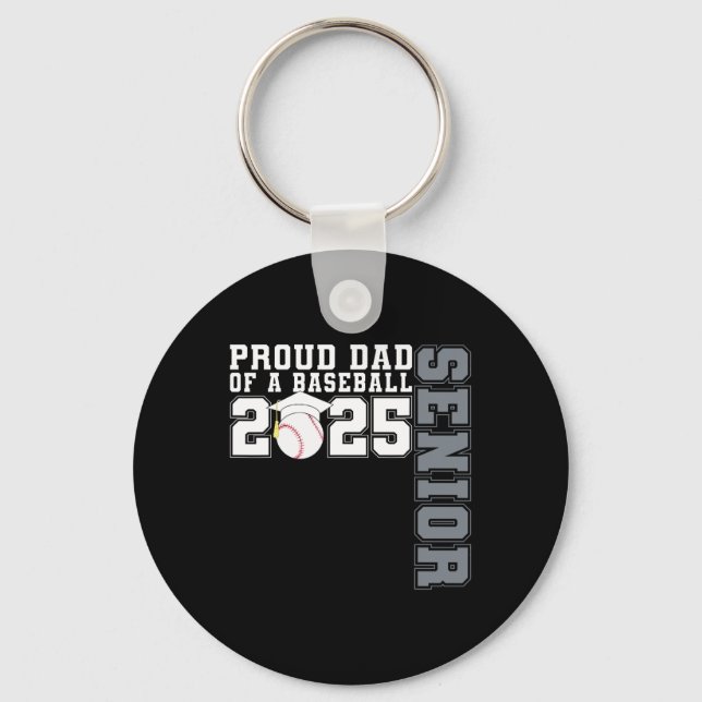Proud Dad Of A Sell Senior 2025  Keychain (Front)